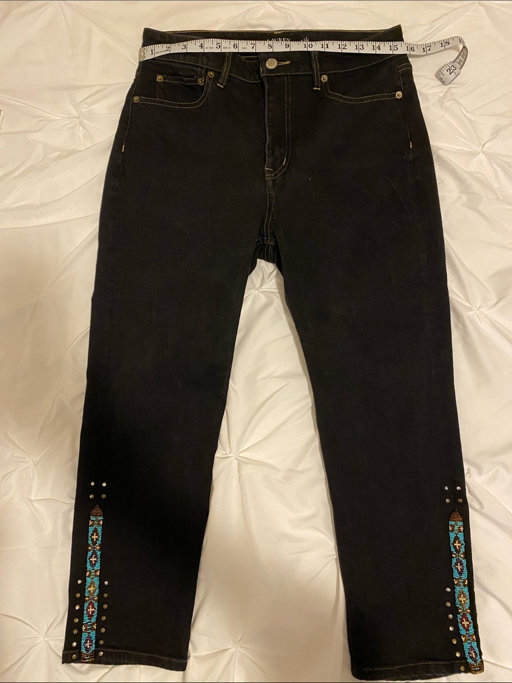 Ralph Lauren beaded jeans - Picture 3 of 8